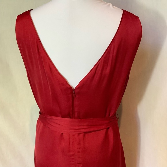 Ann Taylor Red Sleeveless Dress - Picture 7 of 9